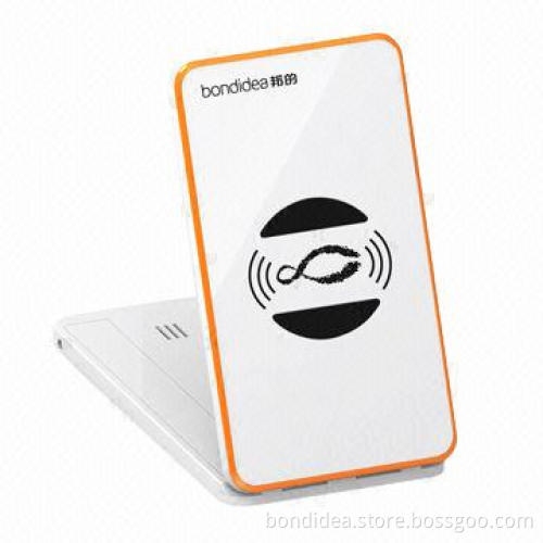 Wireless Charger, Foldable Body, QI Standard, with Alarm LED Light